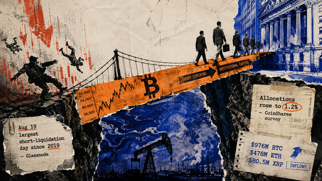 How short liquidations cleared $500B in crypto positions before institutional buyers took over