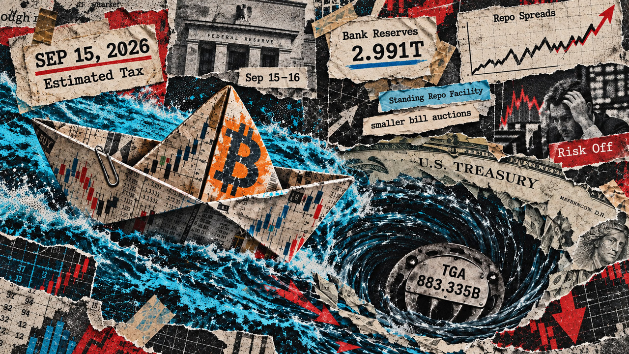Bitcoin Faces Liquidity Test As US Tax Deadline Arrives