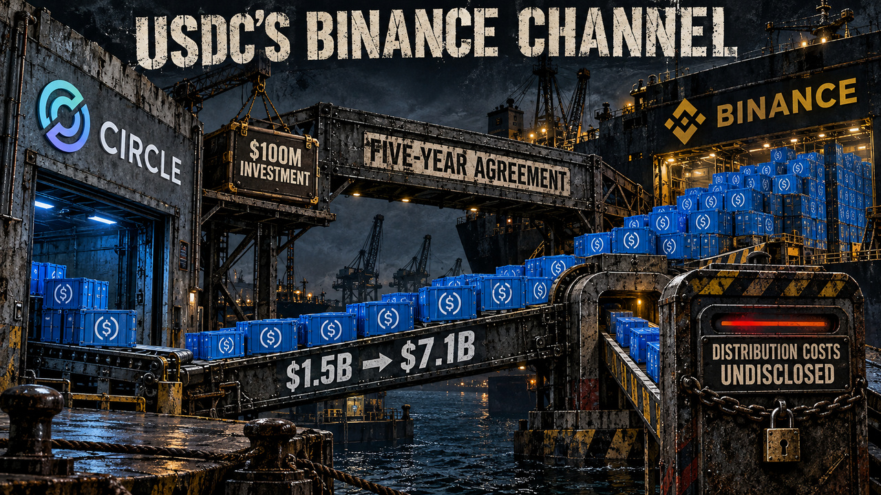 Circle pays millions for Binance distribution while its margins collapse