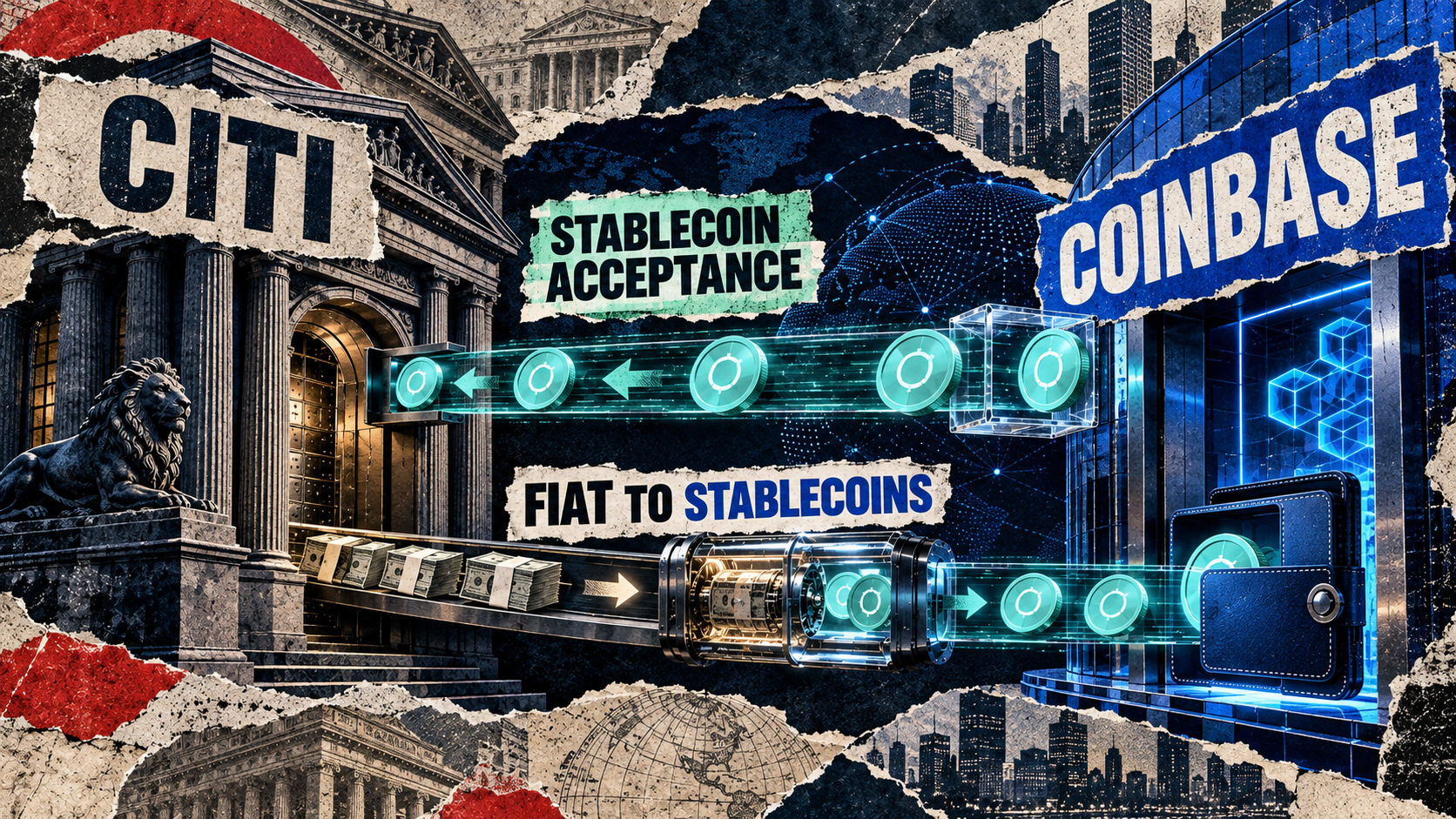 Coinbase powers Citi’s new stablecoin rails, and corporate banking faces a major shift