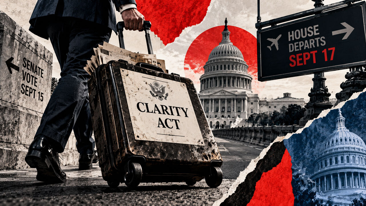 CLARITY Act may be heading for lame duck after House Republicans slash the calendar