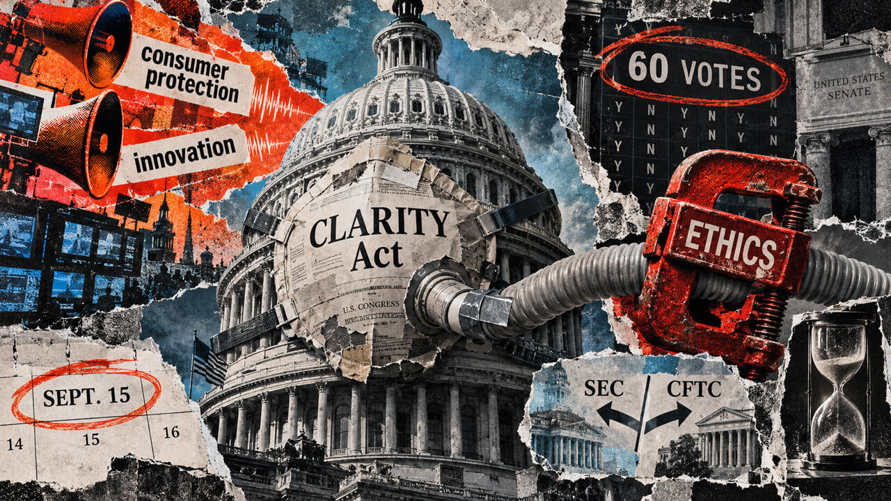 Crypto Lobbies Launch Seven-Figure Ad Campaign Ahead of Key Senate CLARITY Act Vote