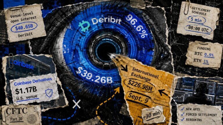 Deribit already holds 96.6% of Coinbase’s derivatives open interest ahead of Sept. 9 migration