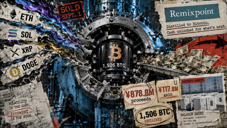 This Japanese company made money on Ethereum, Solana, and XRP, but sold them anyway to keep its $121 million Bitcoin holdings