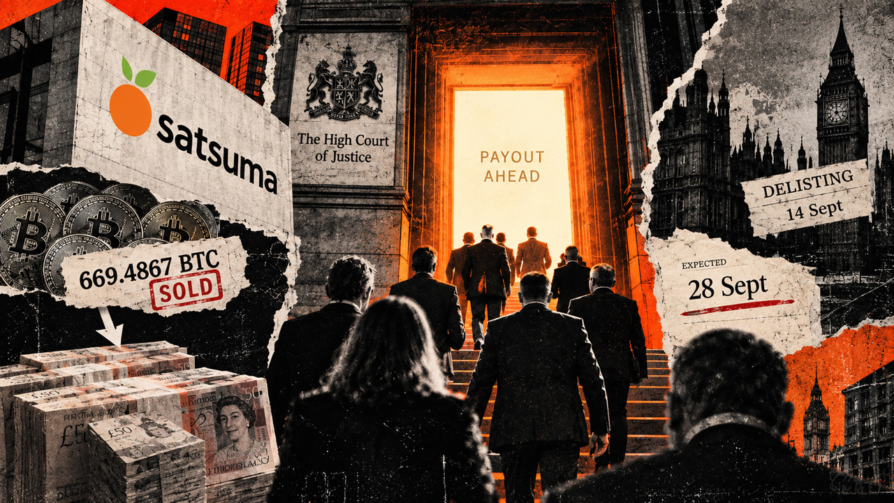UK company sells entire Bitcoin reserve to return 669 BTC to shareholders – here is who actually gets paid