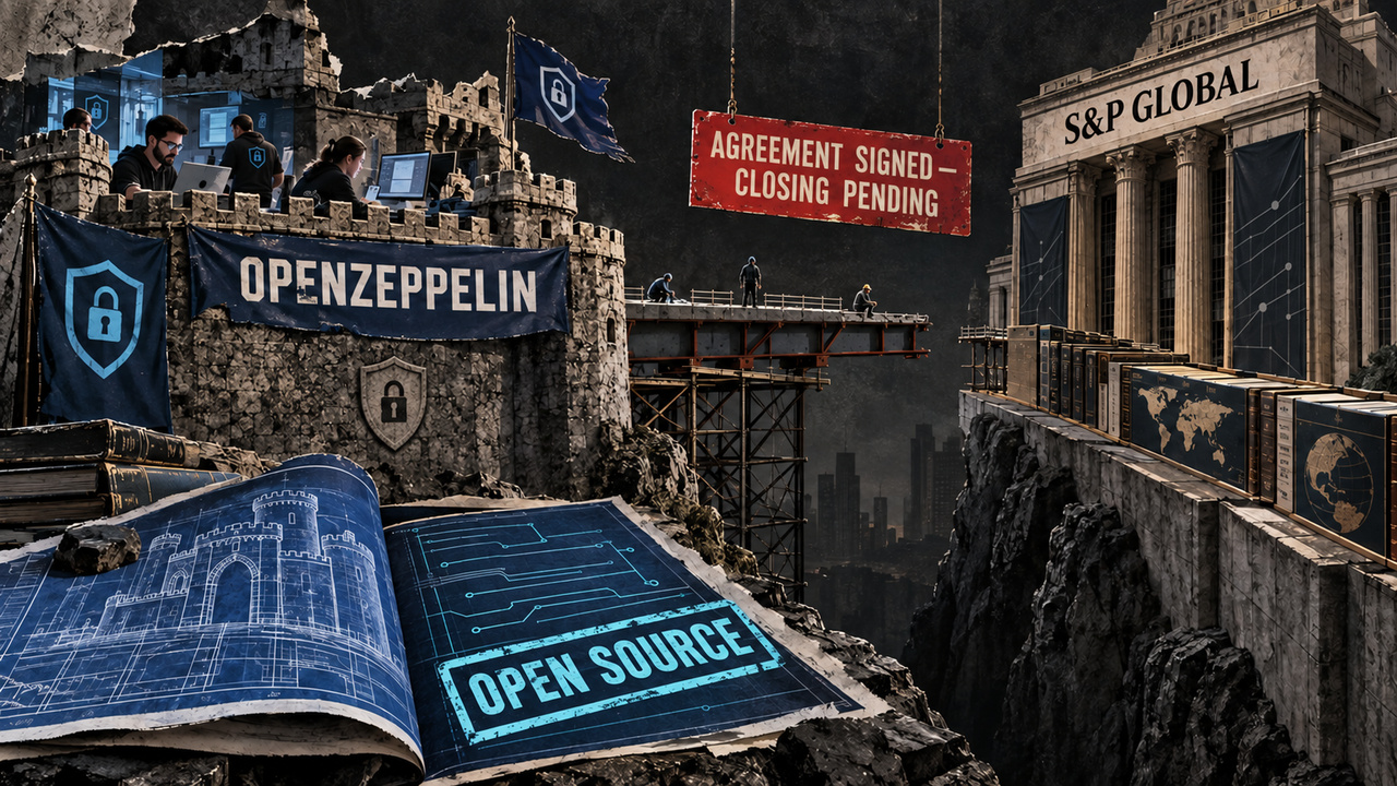 Wall Street gains direct oversight of Web3 security as S&P Global buys OpenZeppelin