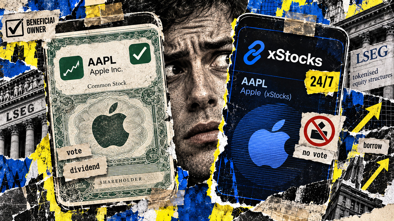 It looks like a stock and trades like a stock, but it isn’t actually a stock – what is it?
