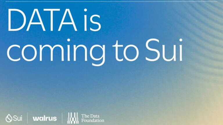 DATA is coming to Sui — Sui, Walrus and The Data Foundation
