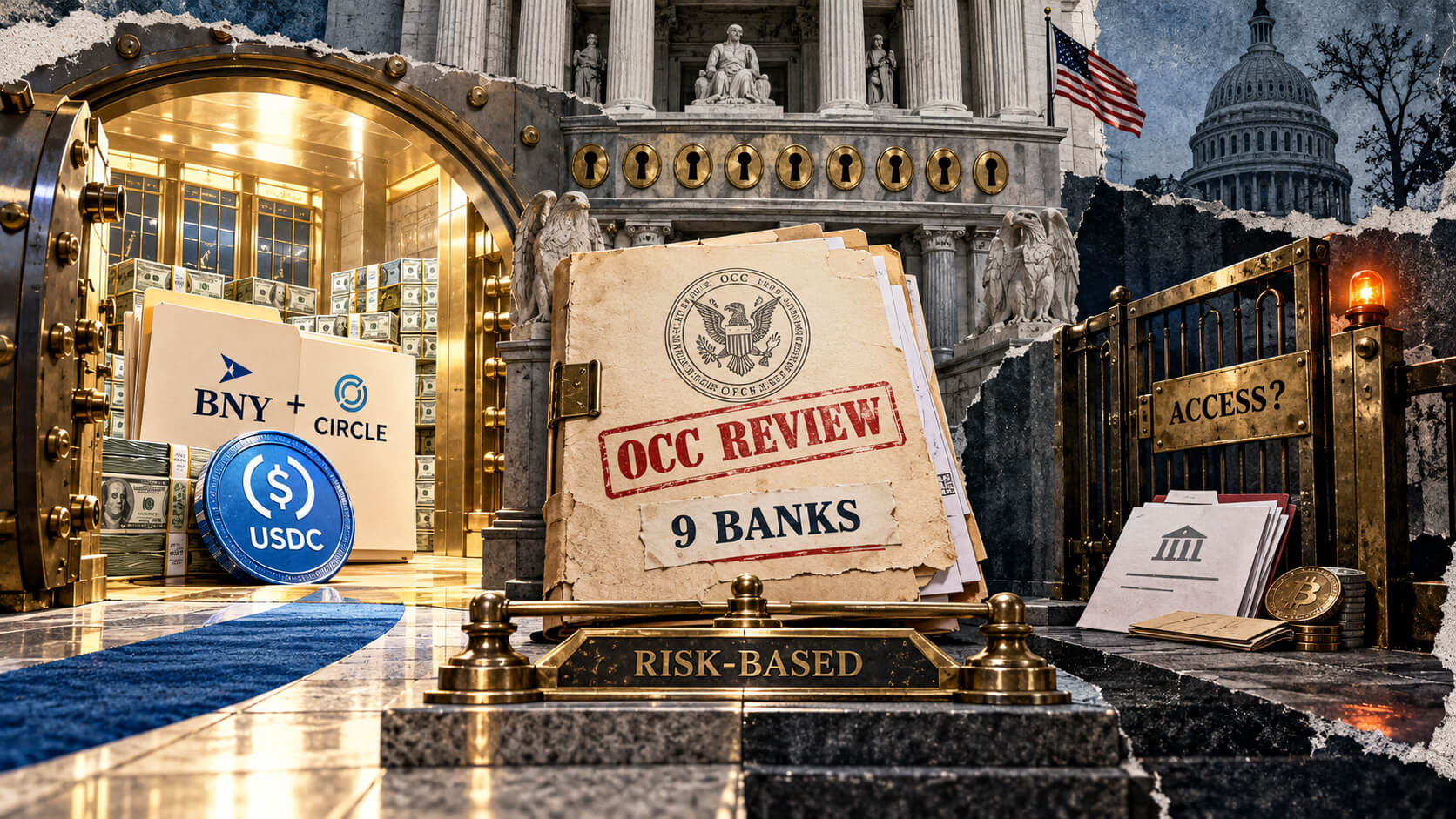OCC Challenges Nine Banks' Crypto Restrictions With New Fair-Banking Rules