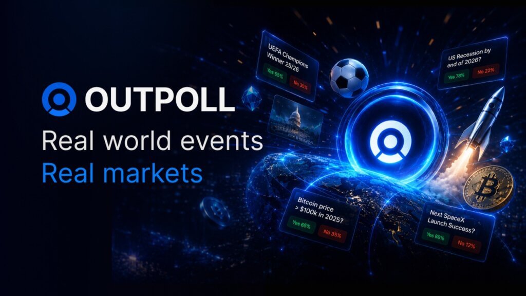 Outpoll Expands Beyond Prediction Markets With Crypto Futures Trading
