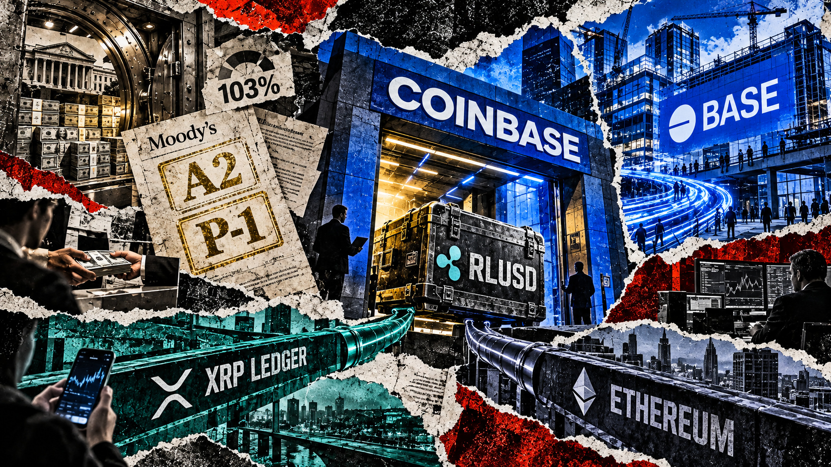 Ripple’s RLUSD stablecoin gains Coinbase access as Moody’s awards investment-grade rating